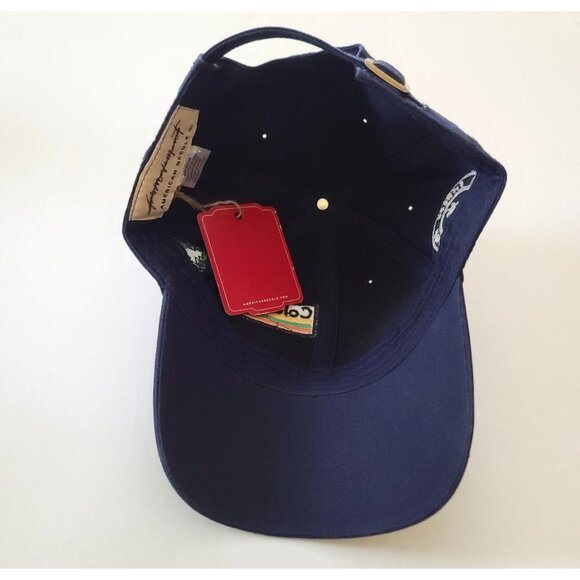 Free People Movement American Needle Hat Mountain Made Baseball Cap Navy NWT - Picture 4 of 7
